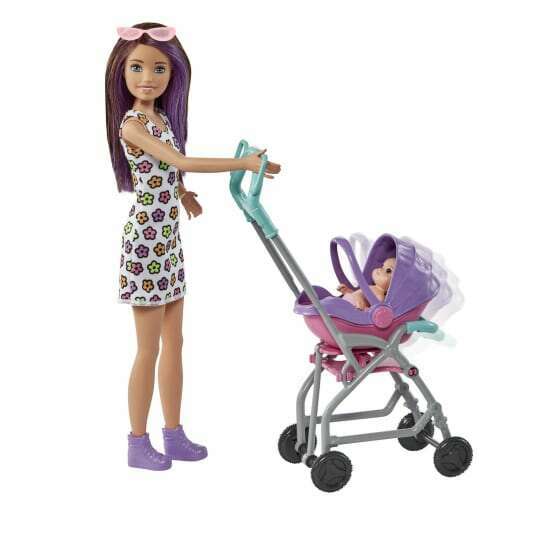 Barbie Skipper Babysitters INC Stroller Playset (GXT34) - Image 4