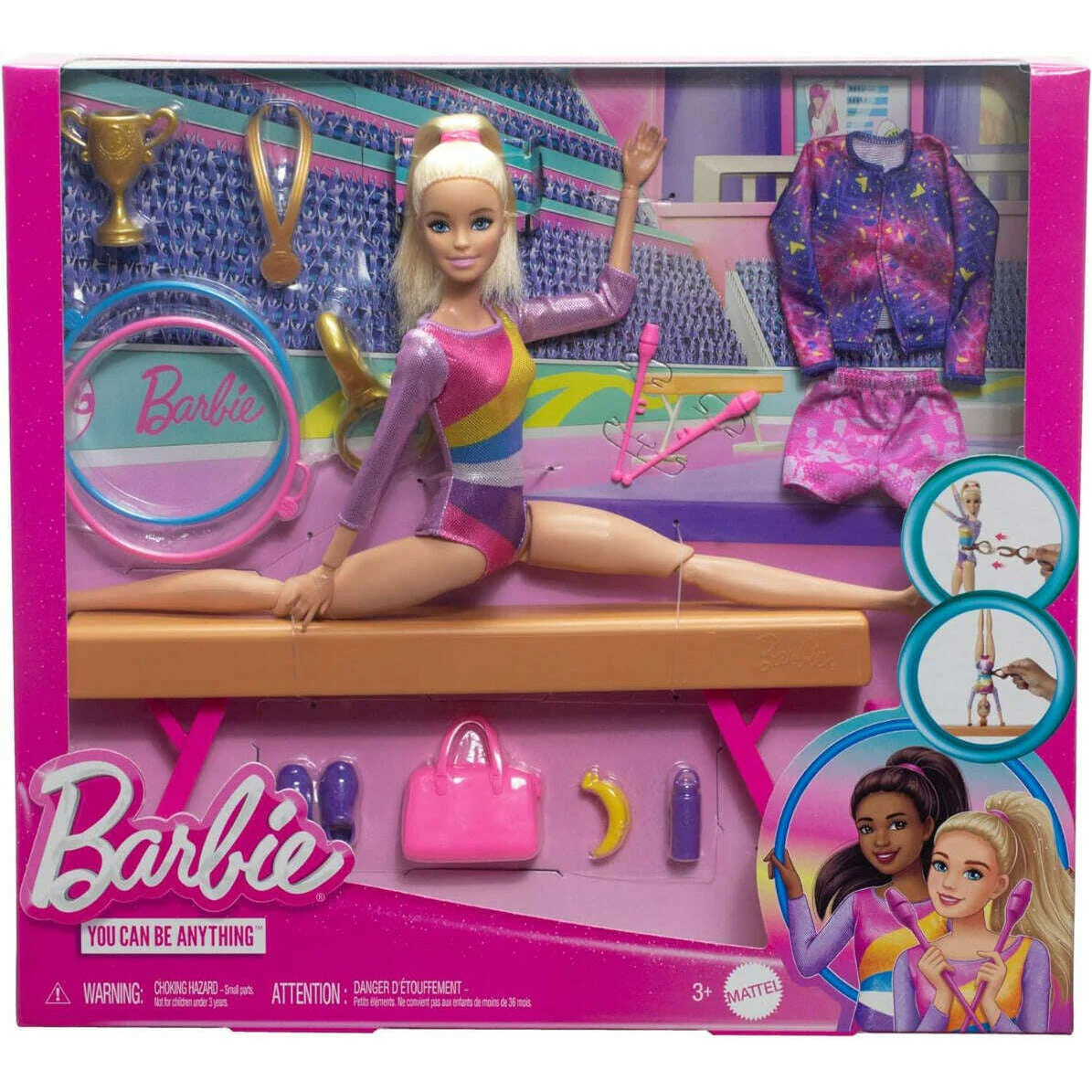 Barbie You Can Be Anything Gymnastics Playset - Image 6