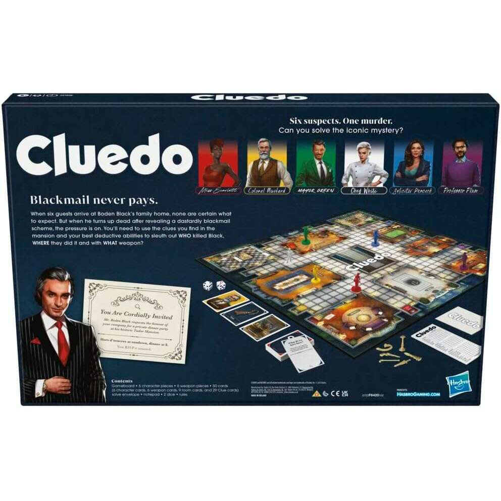 Cluedo The Classic Mystery Game - Image 4