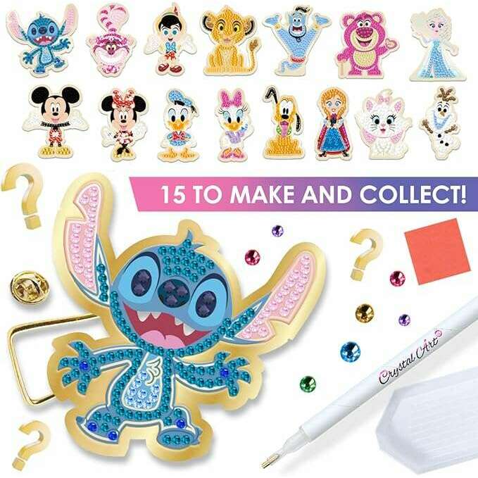 Crystal Art Disney Pin Badge Blind Bag - Image 6