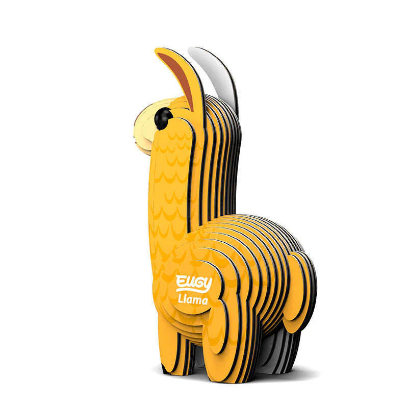 Eugy 3D Model 034 Llama - Image 3