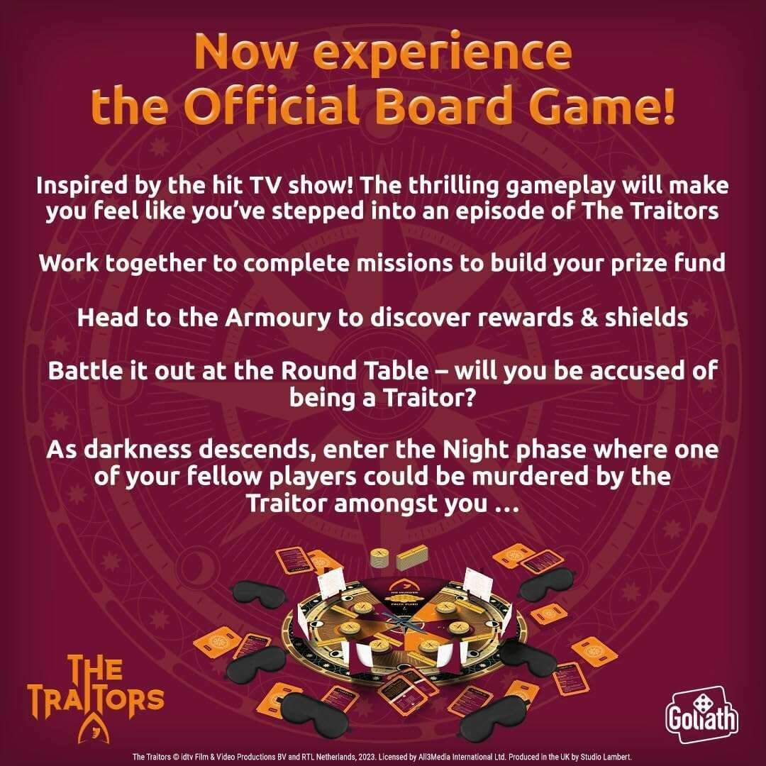 The Traitors - Official Board Game - Image 4
